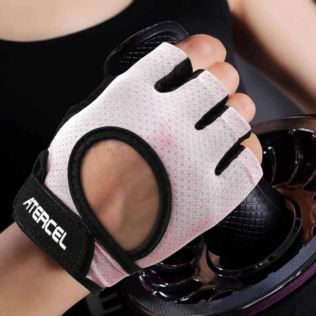 ATERCEL Weight Lifting Gloves Full Palm Protection, Workout Gloves for Gym, Cycling, Exercise, Breathable, Super Lightweight for Mens and Women ATERCEL Weight Lifting Gloves Full Palm Protection, Workout Gloves for Gym, Cycling, Exercise, Breathable, Super Lightweight for Mens and Women