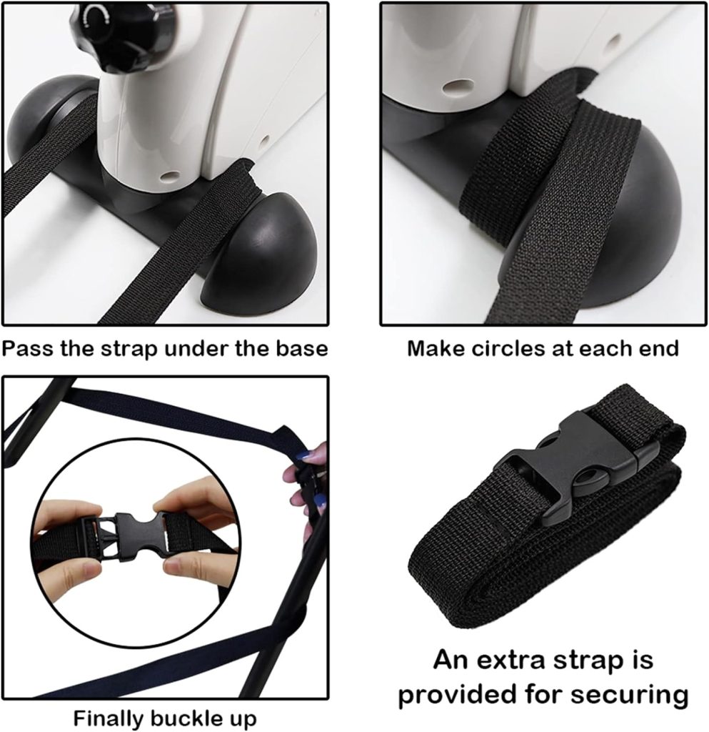 Hausse Portable Exercise Pedal Bike for Legs and Arms, Mini Exercise Peddler with LCD Display Hausse Portable Exercise Pedal Bike for Legs and Arms, Mini Exercise Peddler with LCD Display